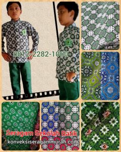 bikin batik sekolah murah