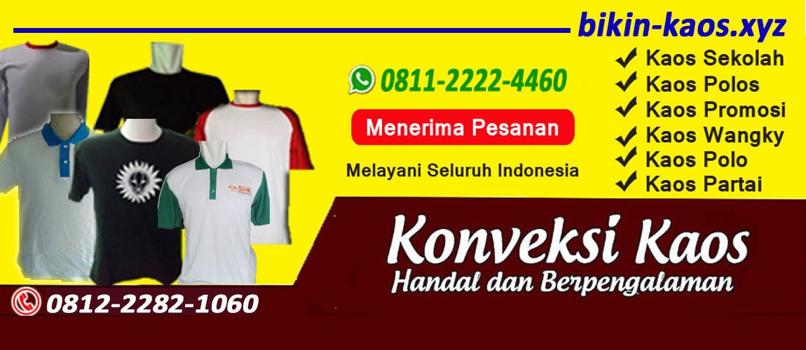 kaos olahraga sekolah murah