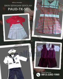 toko Baju Seragam TK bisa di percaya Tabanan