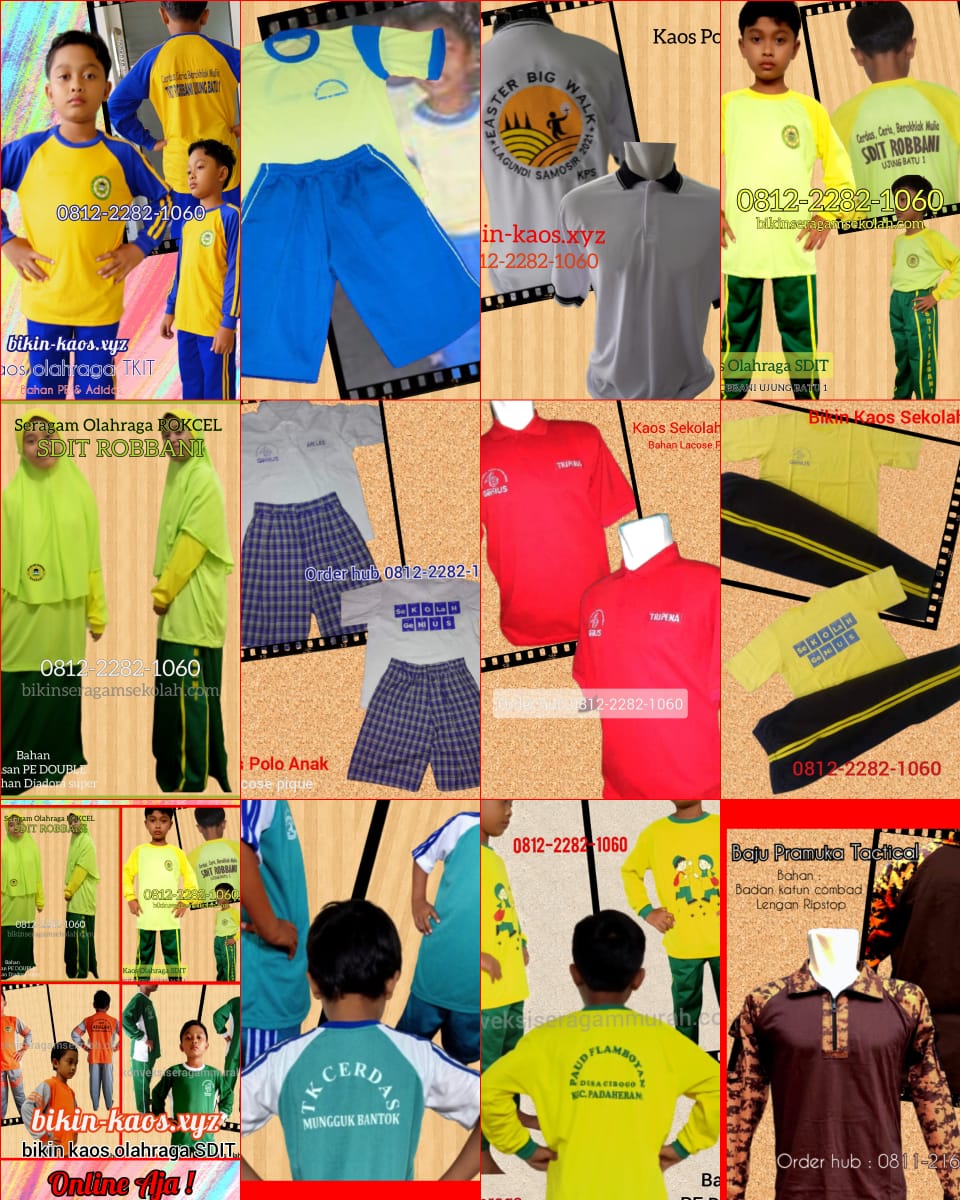 jual seragam TK Muslim Ende