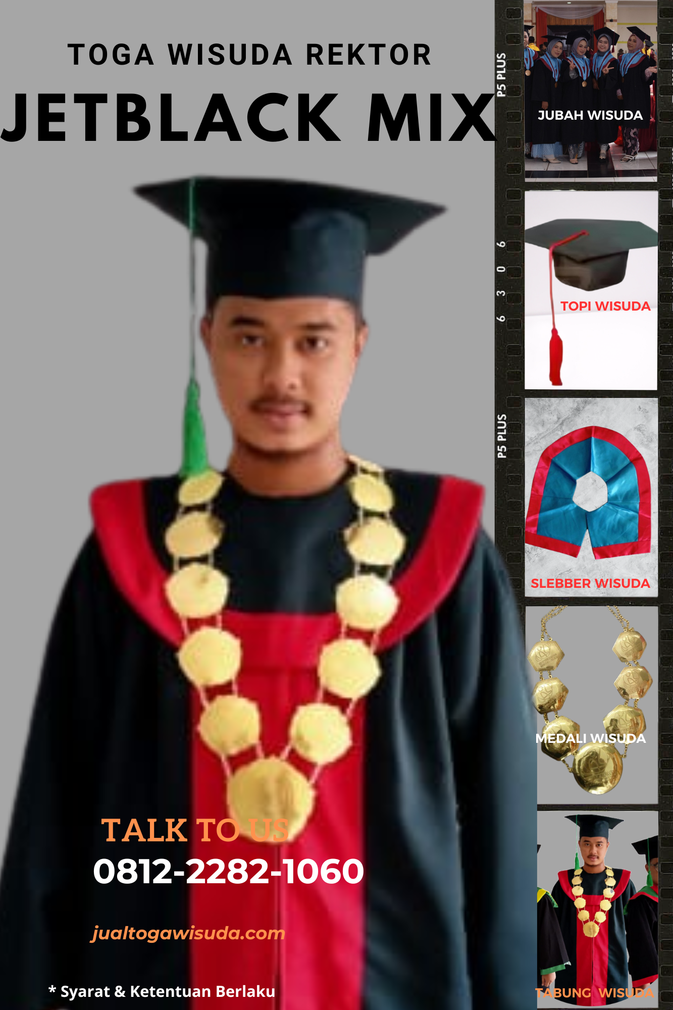 Konveksi toga wisuda sarjana