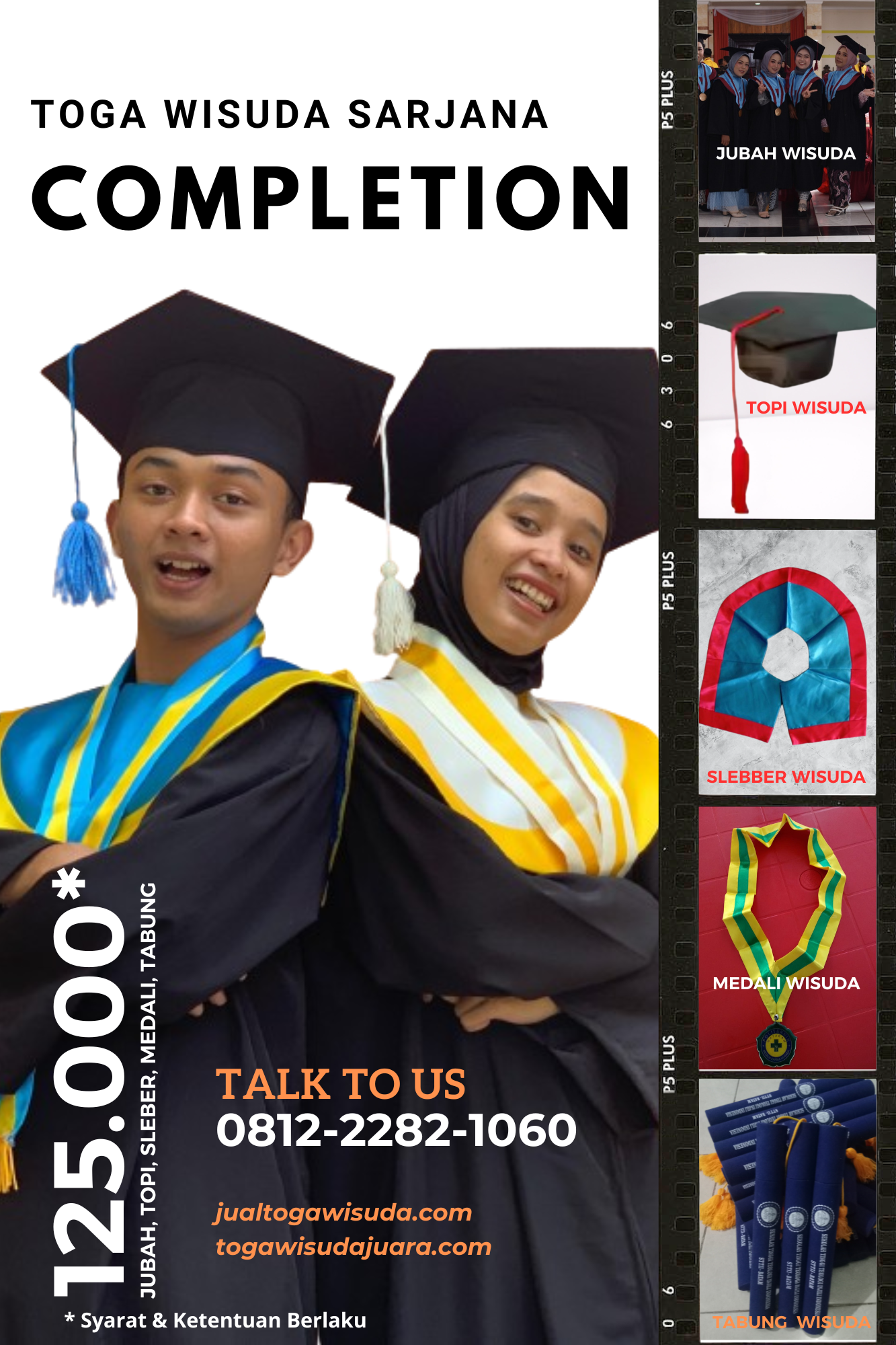 konveksi toga wisuda sarjana di Banten