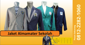 Konveksi jas almamater sekolah Kota Samarinda terpercaya