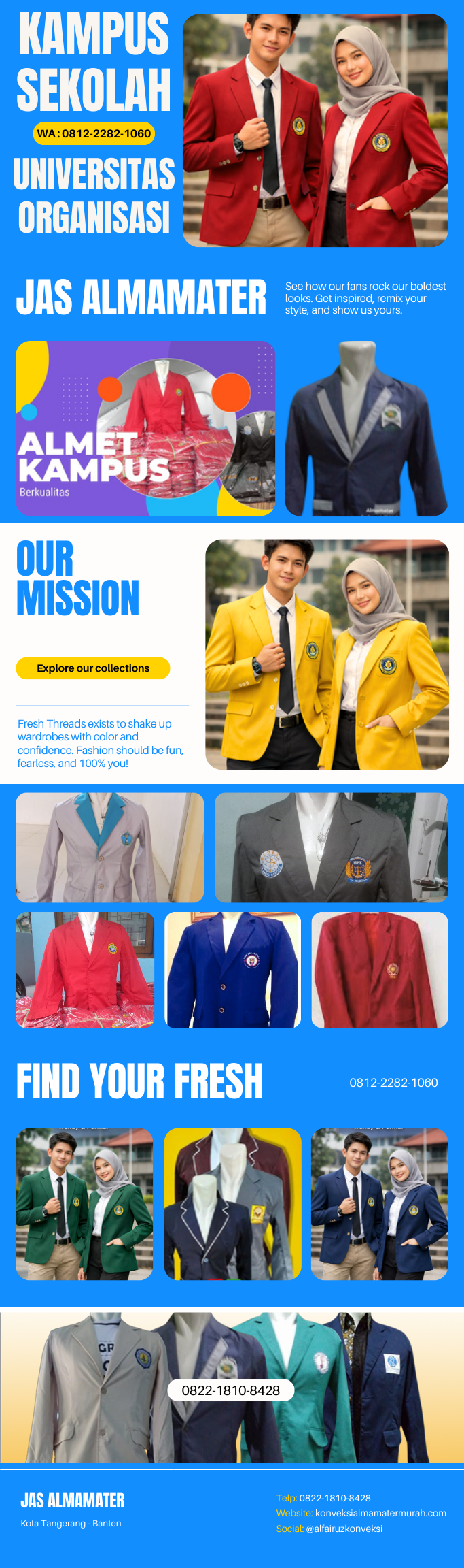 vendor jas almamater Tangerang